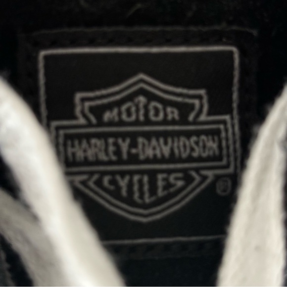 Harley Davidson Suede Steel Toe Shoes, EUC - Picture 10 of 16